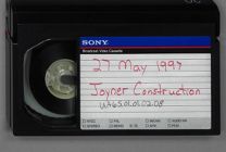 Video recording of Joyner Library Construction, 1997
